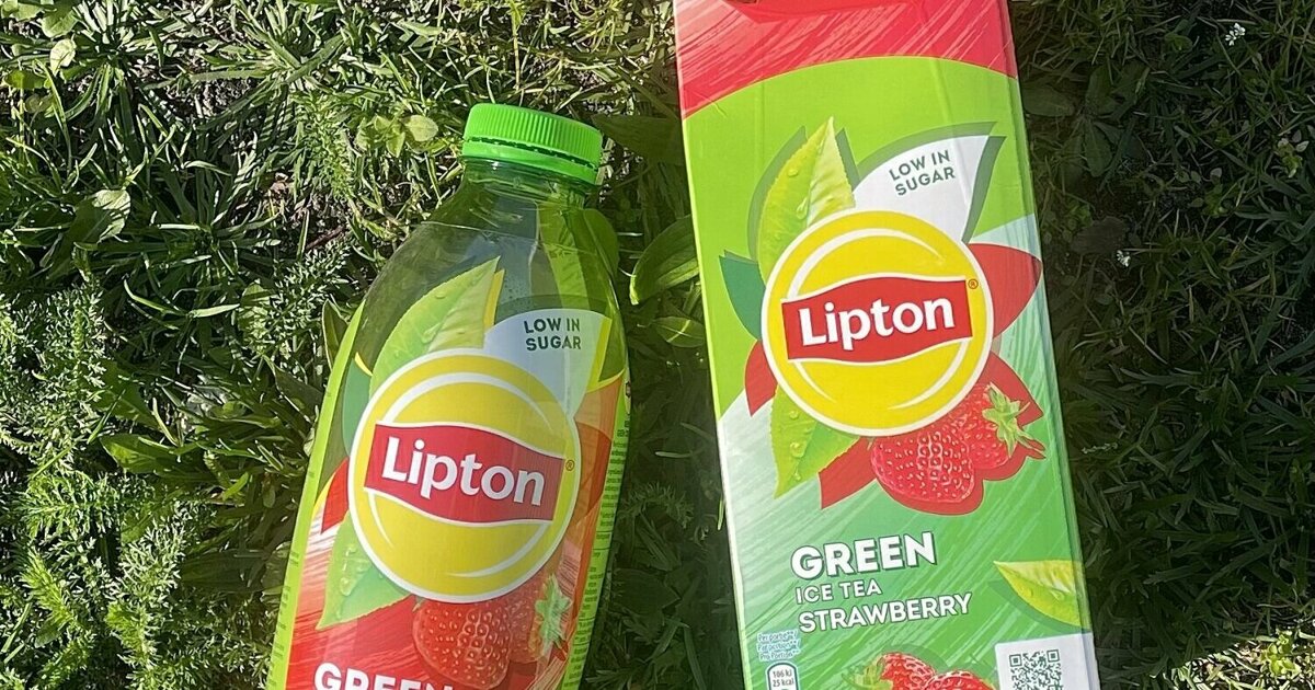 Lipton Breidt Portfolio Uit Met Nieuwe Fruitige Smaak